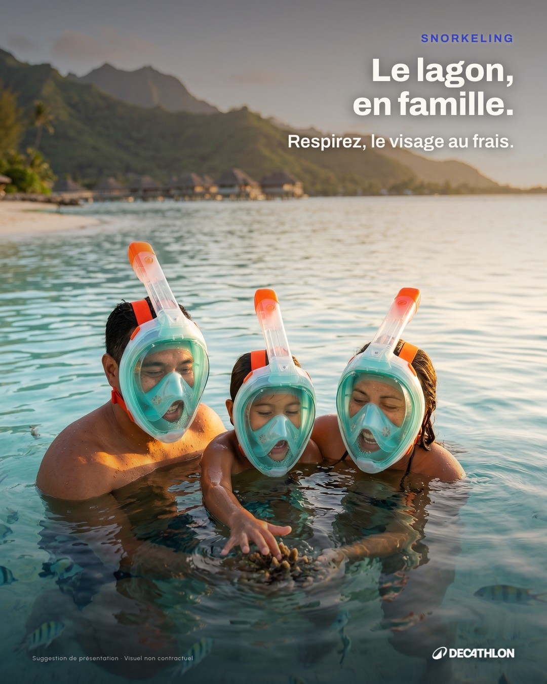 Decathlon Easybreath : le lagon en famille