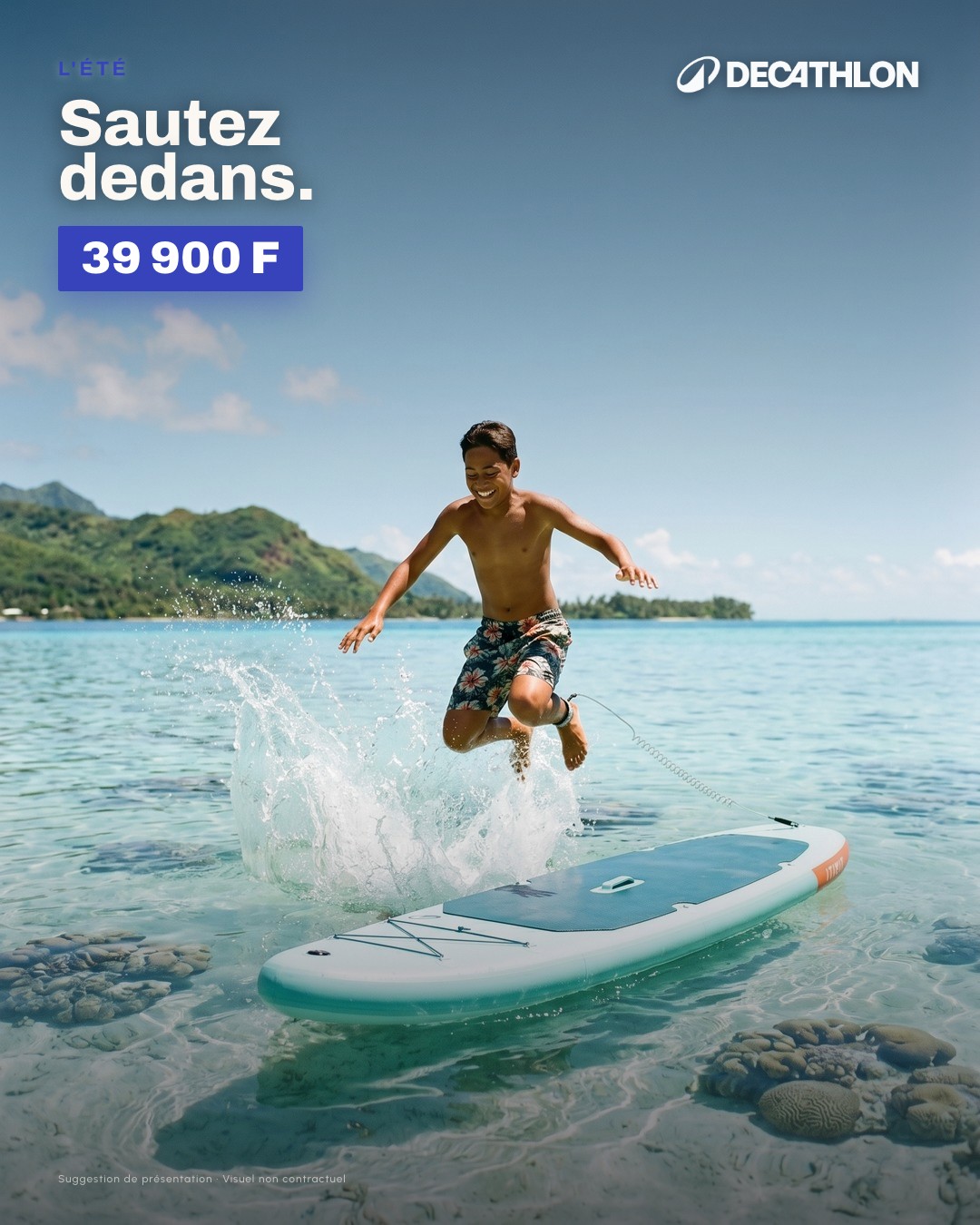 Decathlon paddle Itiwit : sautez dedans