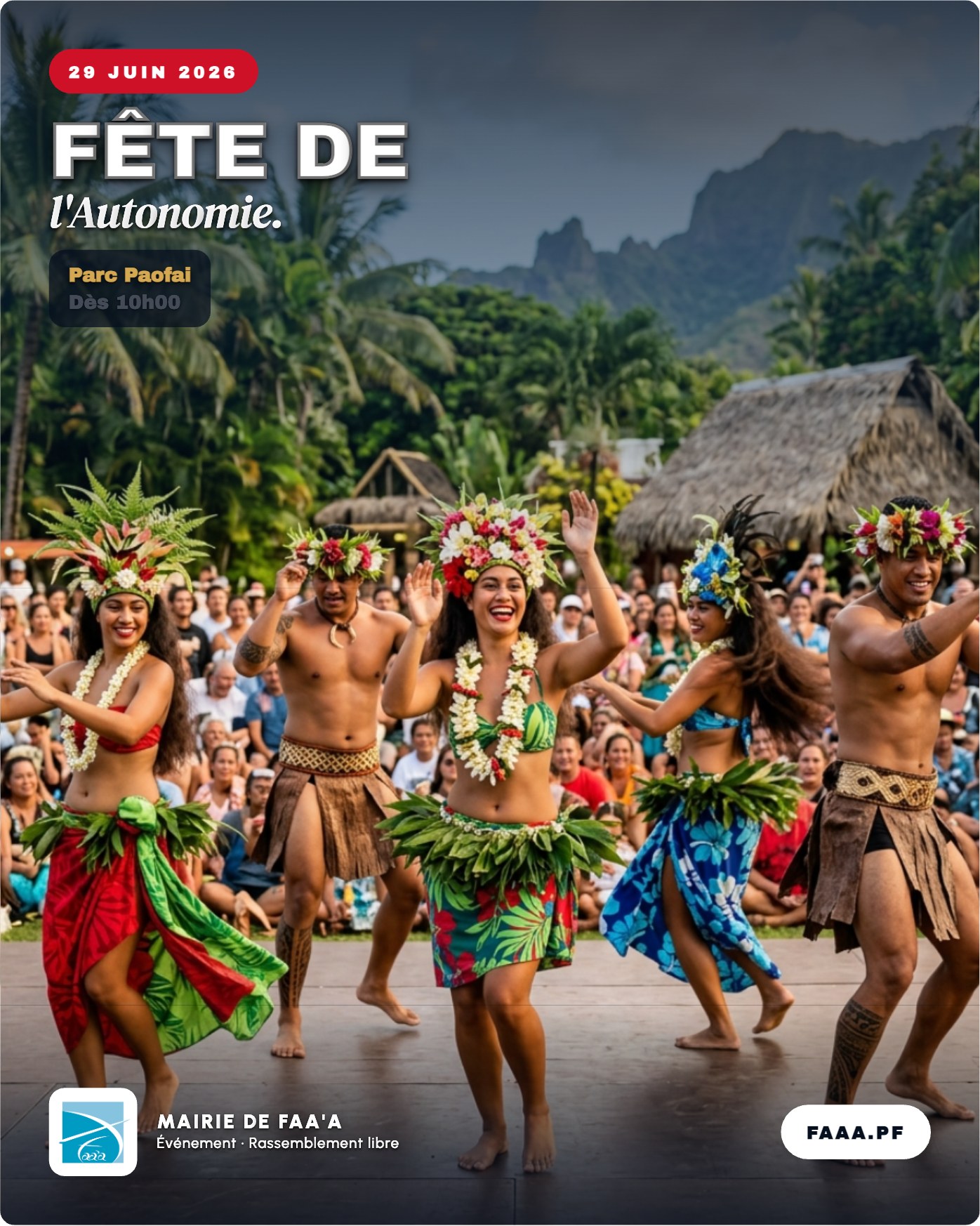 Mairie Faa'a : Fete de l'Autonomie