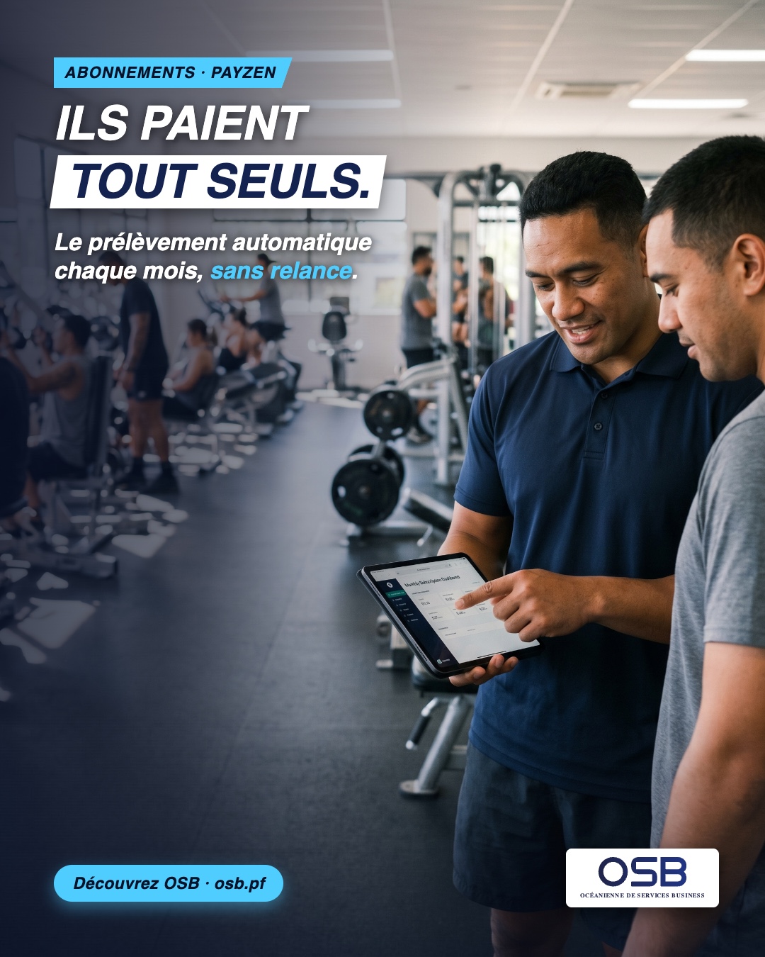OSB : abonnement, prelevement automatique