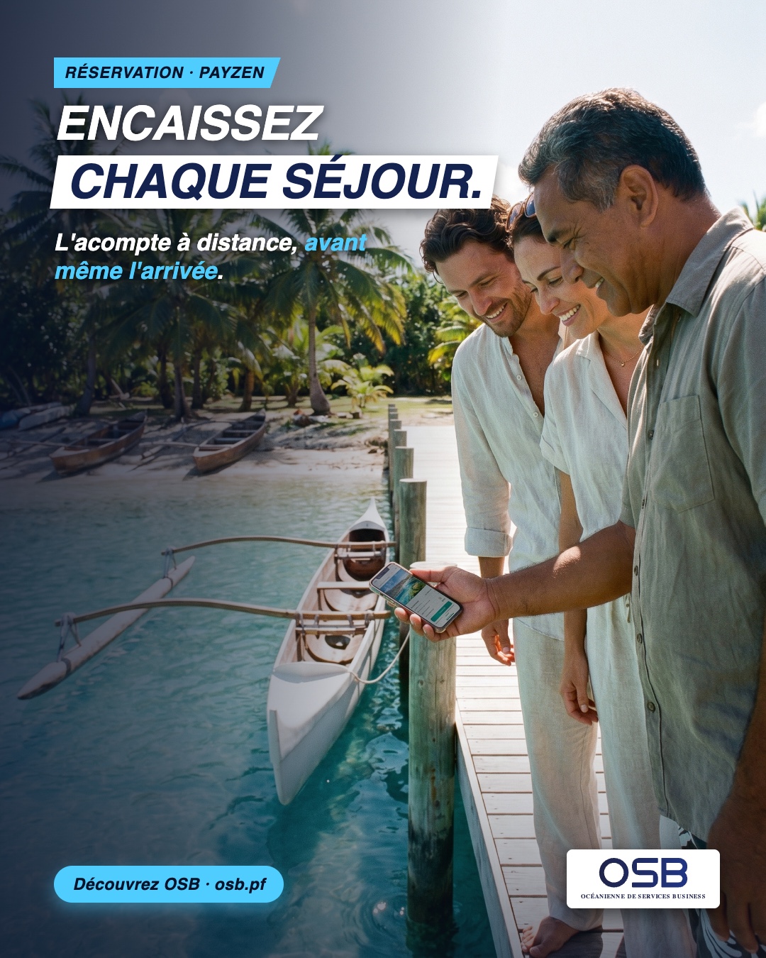 OSB : reservation, acompte en ligne
