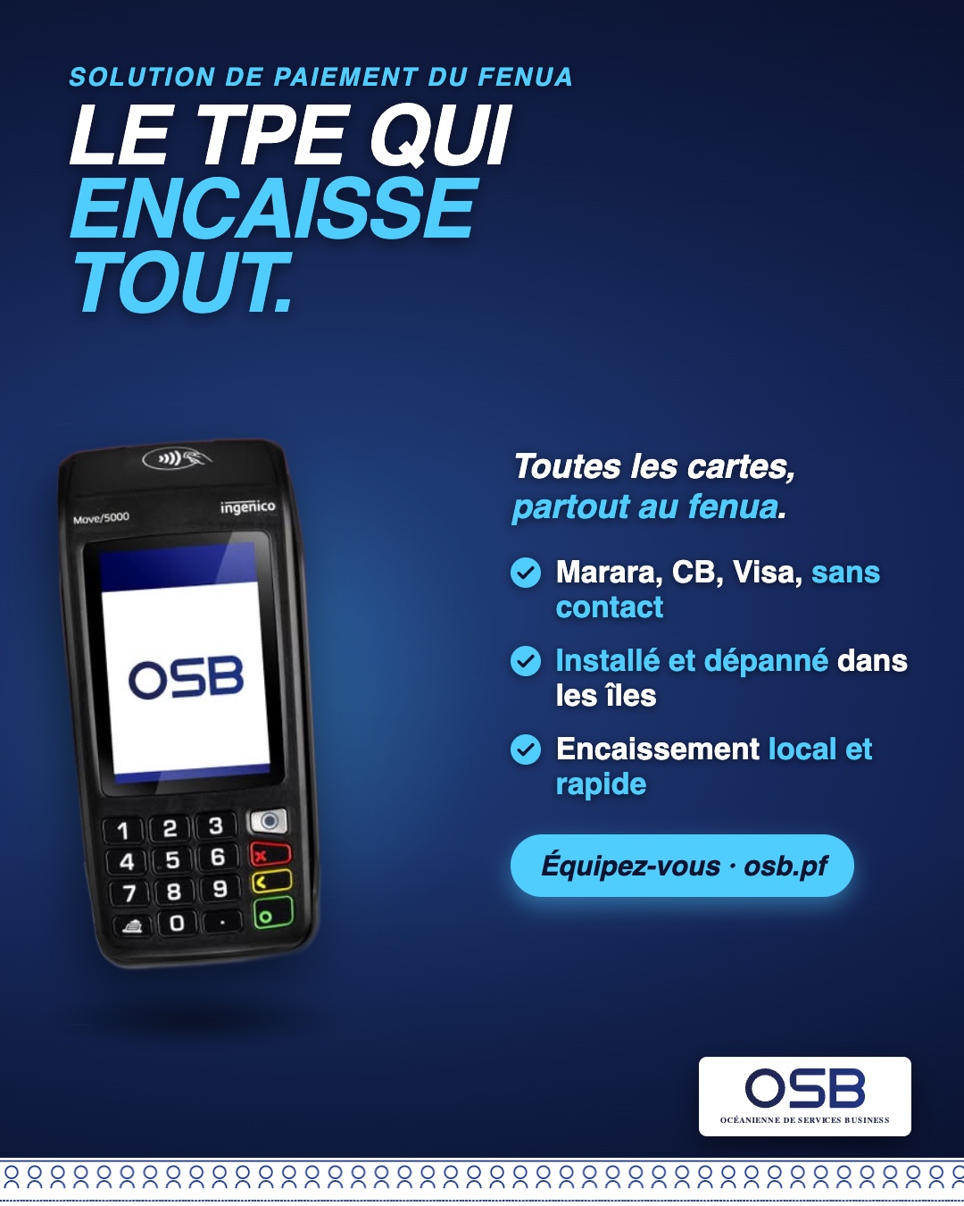 OSB : le terminal de paiement TPE