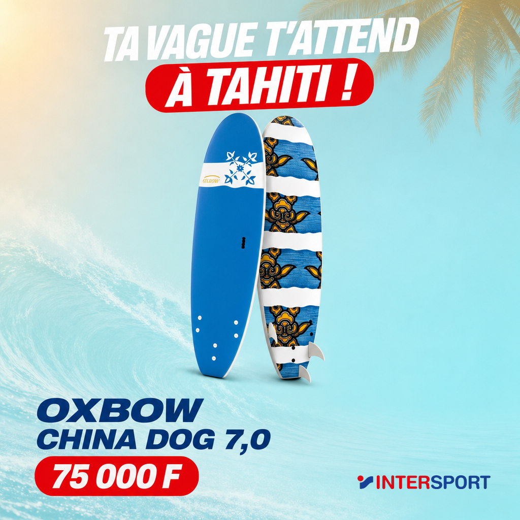 Intersport : Oxbow China Dog 7,0 75 000 F packshot studio