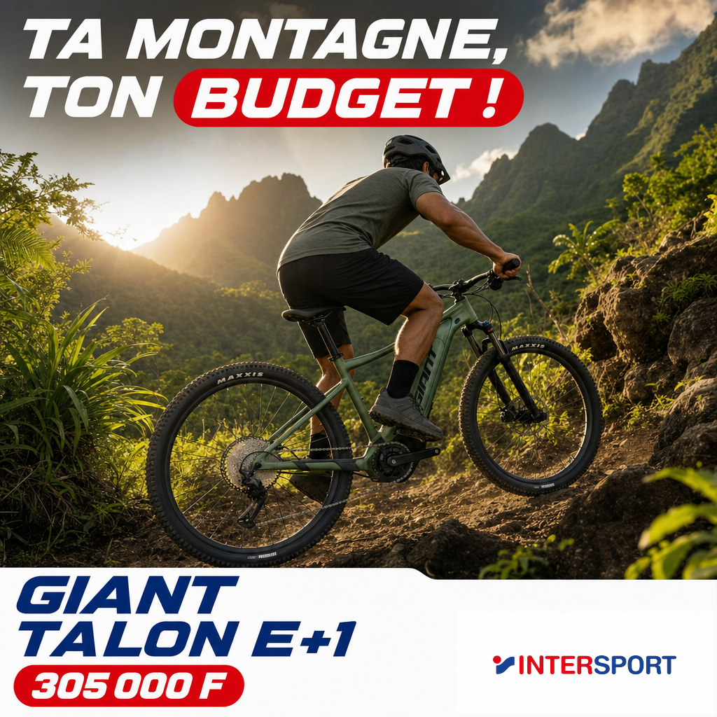 Intersport : Giant Talon E+1 vetetiste polynesien Punaruu golden hour