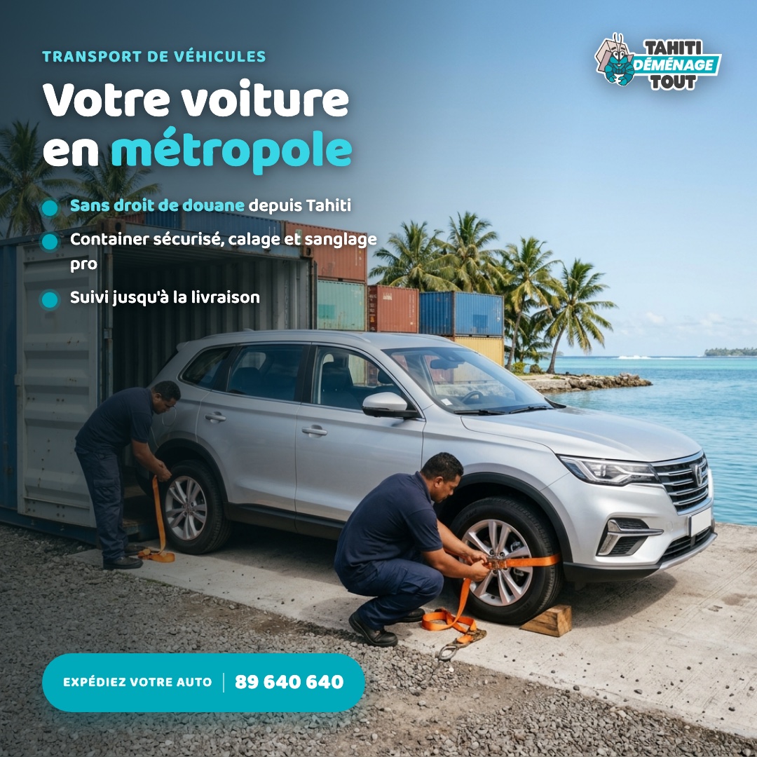 Tahiti Demenage Tout : la flotte